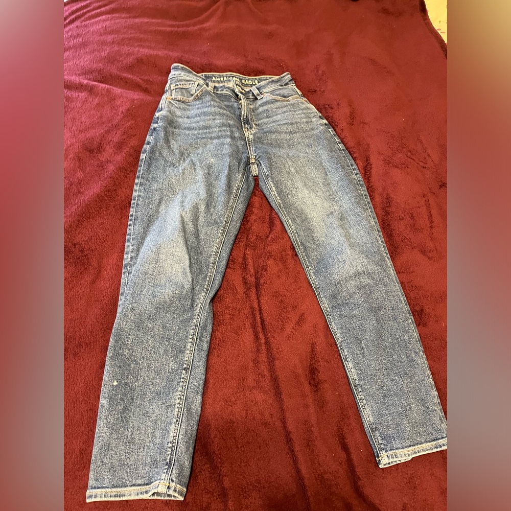 Stretch mom jeans